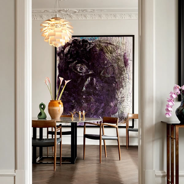 PH Artichoke Chandelier